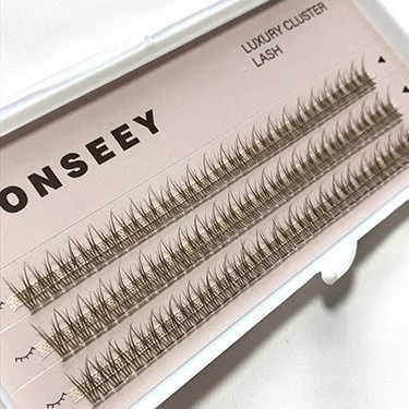 brown color individual cluster lash brown color individual cluster lash