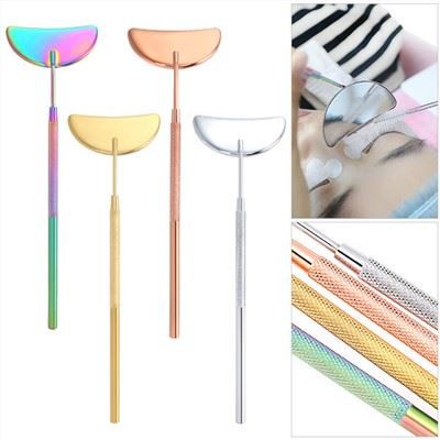 Wimperspiegel in halvemaanvorm