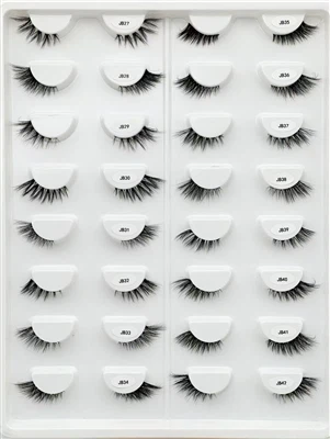 Half-ooglijmvrij, geen lijmwimper